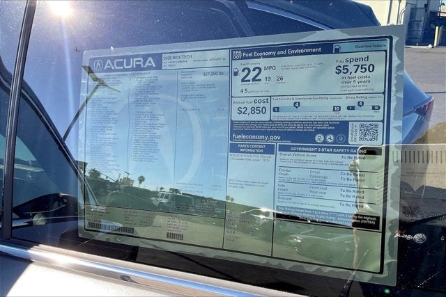 2026 Acura MDX with Technology Package