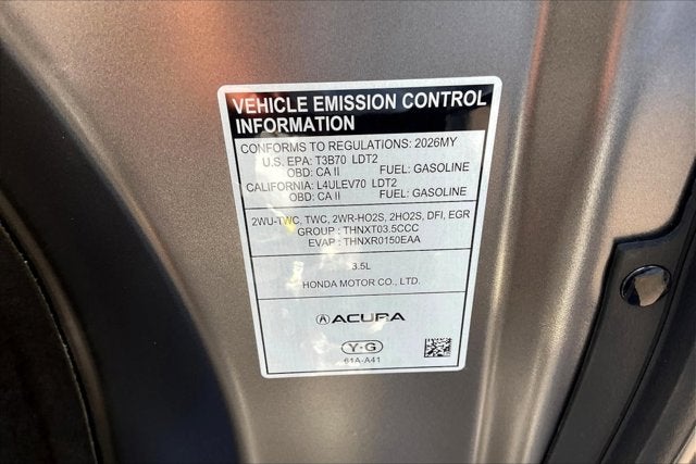 2026 Acura MDX with Technology Package