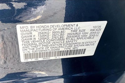 2026 Acura MDX with Technology Package