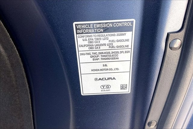 2026 Acura MDX with Technology Package