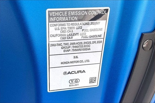 2026 Acura MDX SH-AWD A-Spec