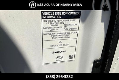 2026 Acura MDX SH-AWD A-Spec