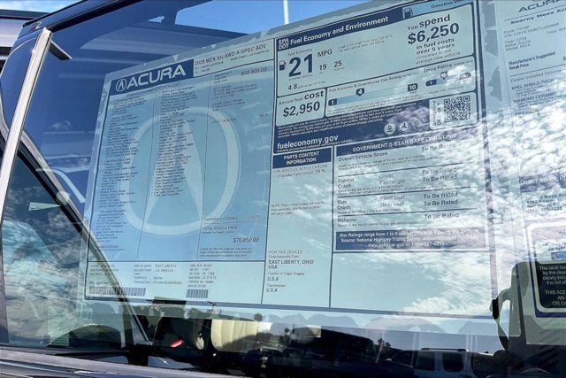 2026 Acura MDX SH-AWD A-Spec with Advance Package