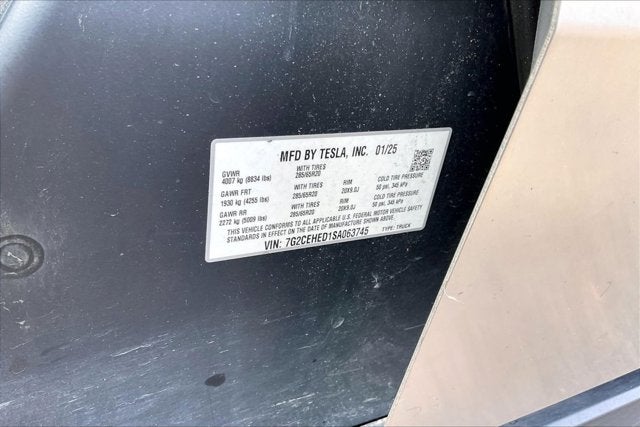 2025 Tesla Cybertruck All-Wheel Drive