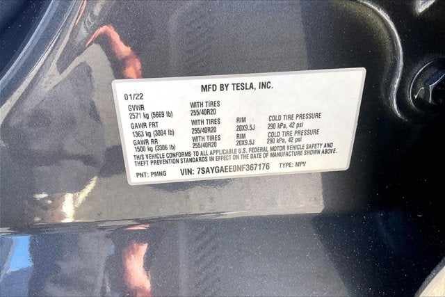 2022 Tesla Model Y Long Range Dual Motor All-Wheel Drive