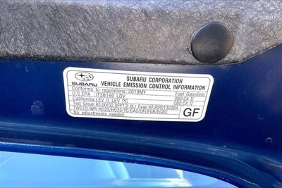 2019 Subaru WRX Manual