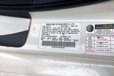 2020 Nissan 370Z Sport 6-Speed Manual