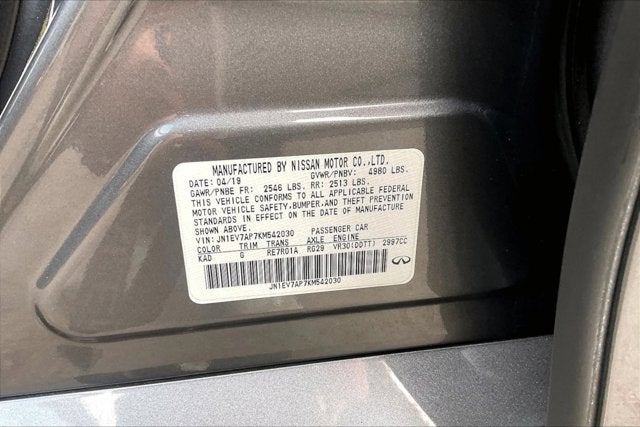 2019 INFINITI Q50 3.0t LUXE