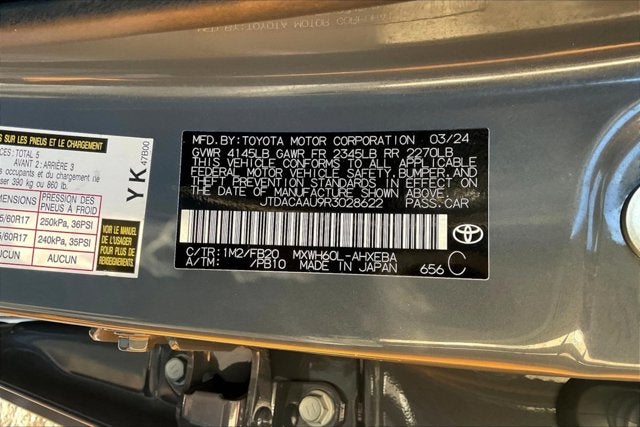 2024 Toyota Prius LE