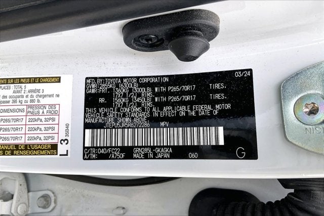 2024 Toyota 4Runner TRD Off Road