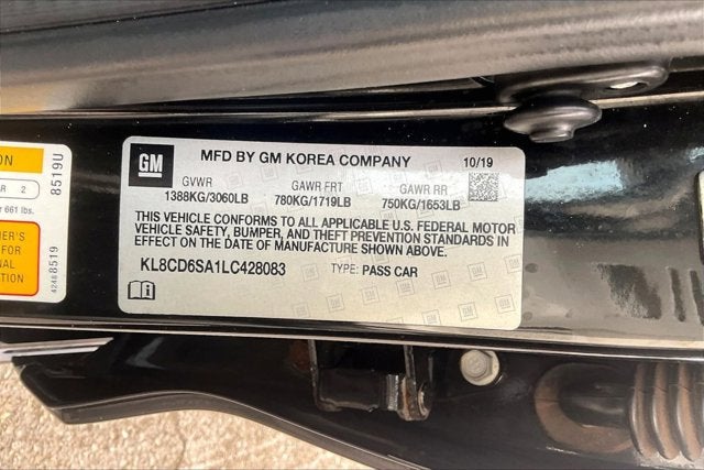 2020 Chevrolet Spark FWD 1LT Automatic