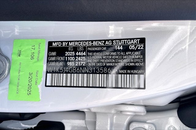 2022 Mercedes-Benz CLA 250 Coupe CLA 250