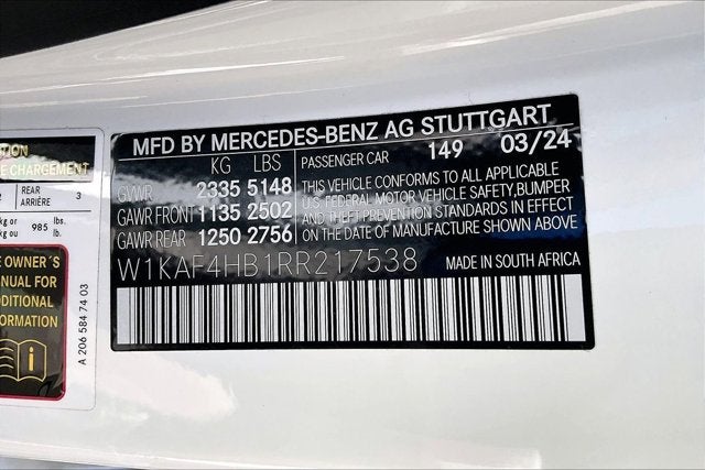 2024 Mercedes-Benz C 300 C 300