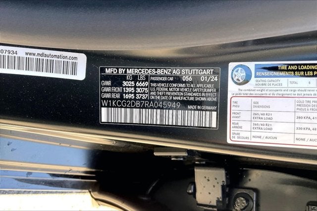 2024 Mercedes-Benz EQS 450+ Sedan EQS 450+