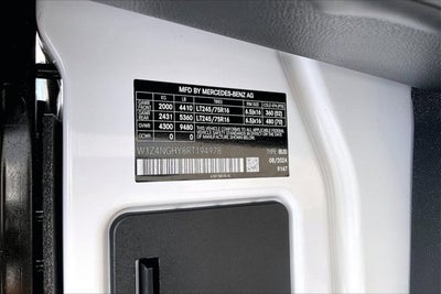 2024 Mercedes-Benz Sprinter 2500 High Roof 4-Cyl Diesel HO