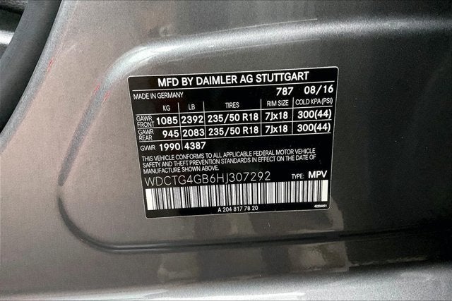 2017 Mercedes-Benz GLA 250 4MATIC®