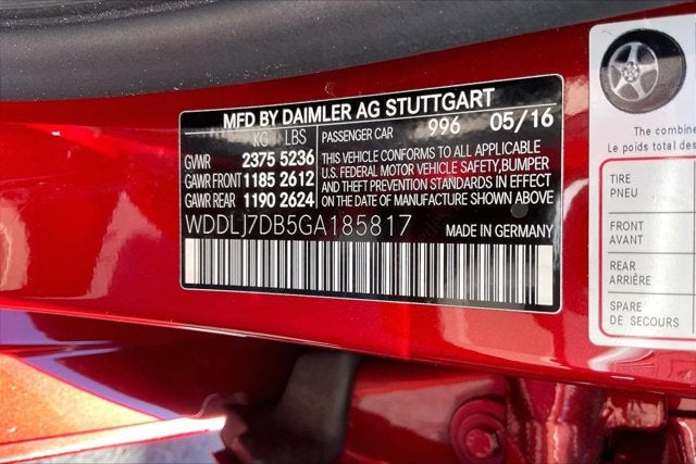 2016 Mercedes-Benz CLS 550 CLS 550