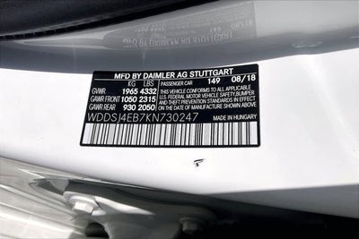 2019 Mercedes-Benz CLA 250 CLA 250