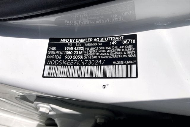 2019 Mercedes-Benz CLA 250 CLA 250