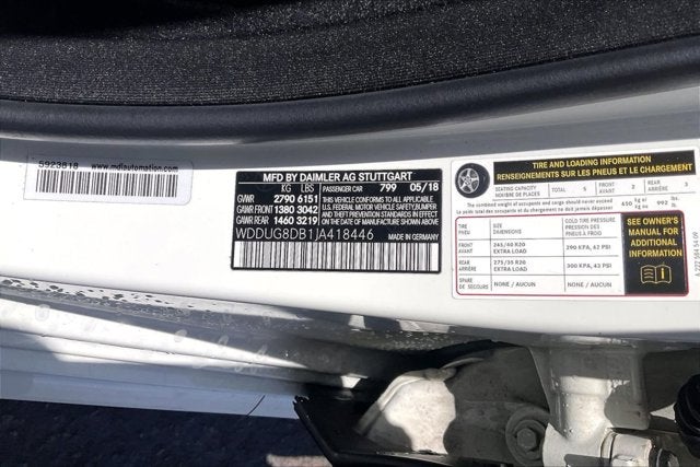 2018 Mercedes-Benz S 560 S 560