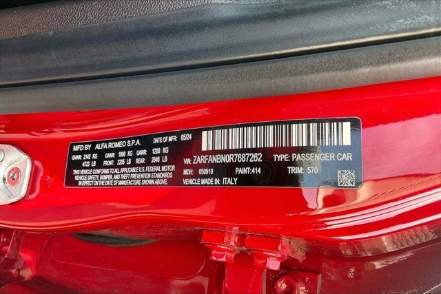 2024 Alfa Romeo Giulia Ti AWD