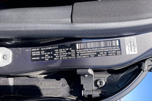 2022 Alfa Romeo Stelvio Ti AWD