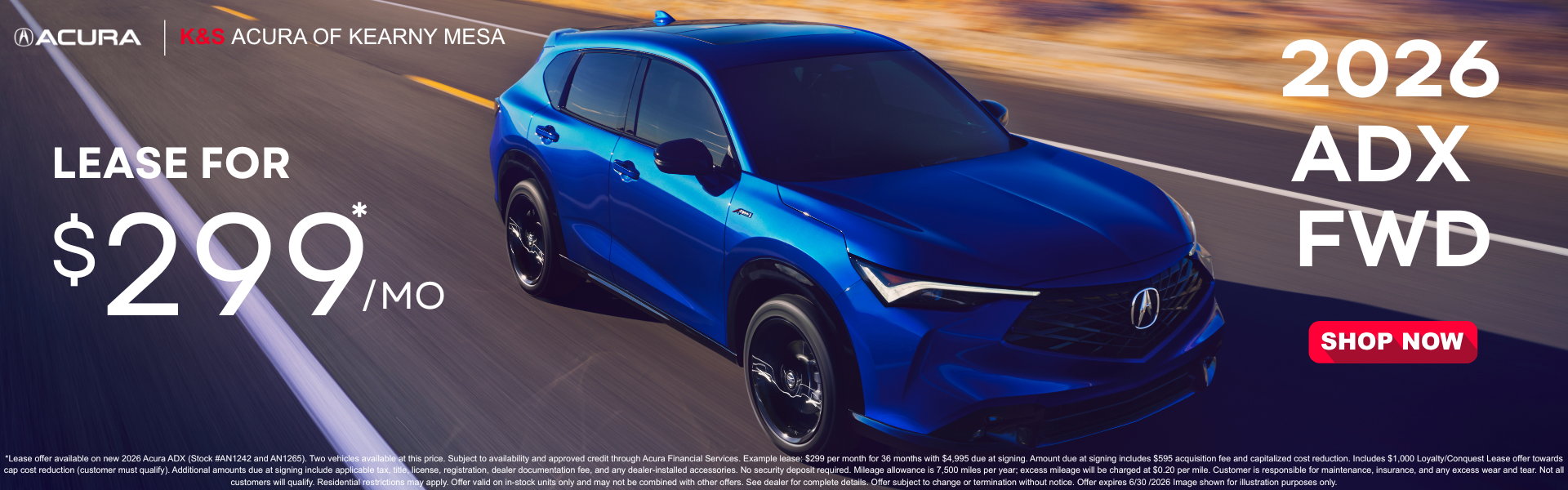 ADX Lease Offer